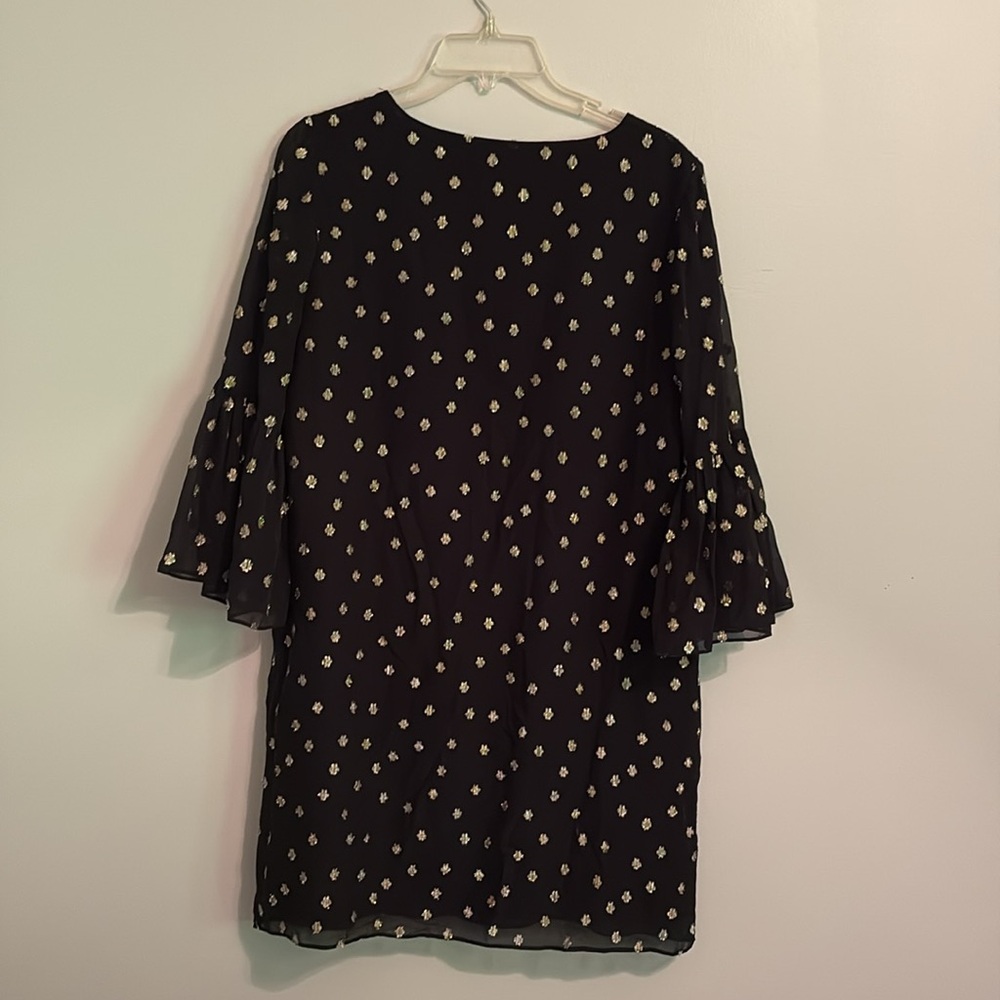 Lilly Pulitzer Black Silk Caroline Dress